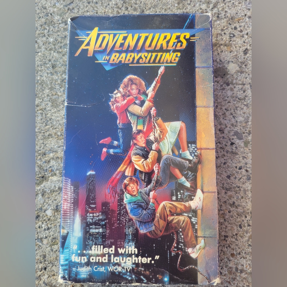 "Adventures in Babysitting" VHS Tape